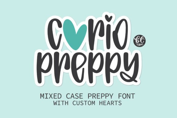 Coriopreppy: A Font That Blends Handwritten Charm with Modern Style