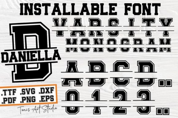 Crafting Team Spirit with Varsity Monogram
