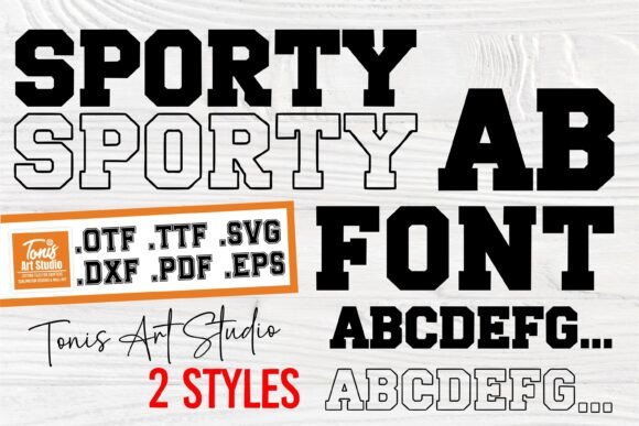 Give Your Designs an Athletic Edge with AB Sporty