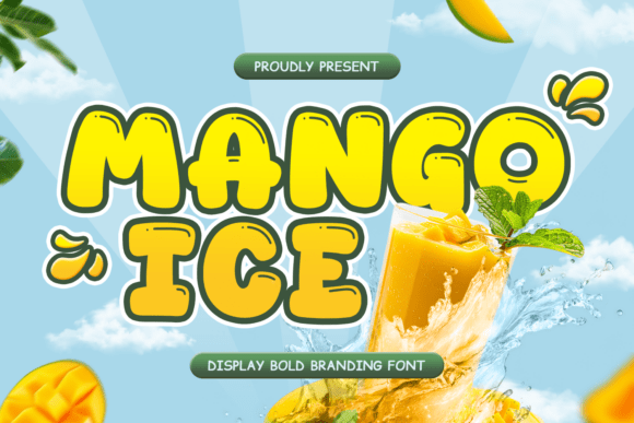 Mango Ice: A Sweet and Fresh Font for Playful Designs