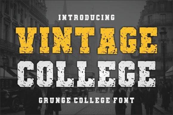 Unleashing Vintage College: The Varsity Font for Modern Brands