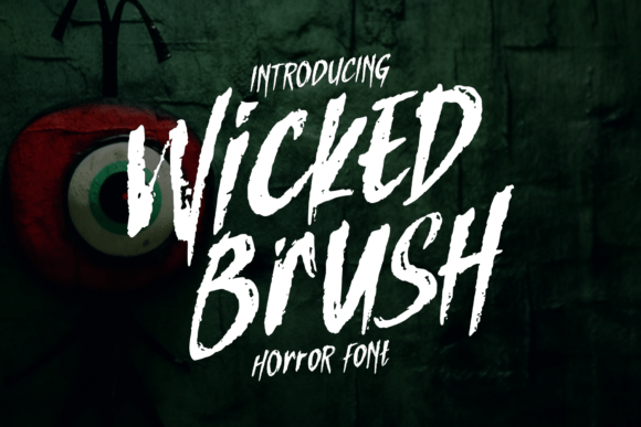 Wicked Brush: Conjure Atmosphere with This Dark Typeface
